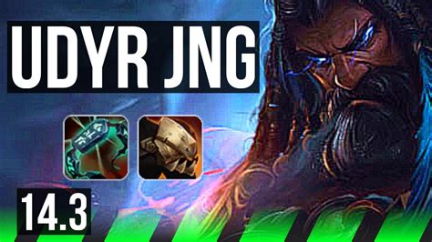 UDYR Vs KHA JNG Rank 5 Udyr 2600 Games Legendary EUW