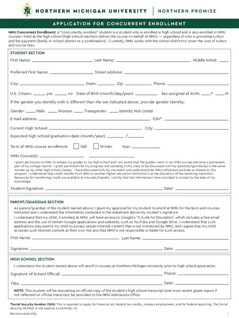 Fillable Online Concurrent Enrollment Permission Request Reference