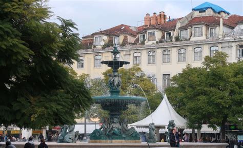 Fonte Sul Na Pra A D Pedro Iv Rossio Lisboa Fontes Bebedouros E