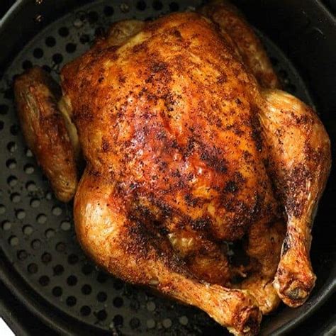 Air Fryer Whole Chicken {Whole30, Paleo} - Cook it Real Good