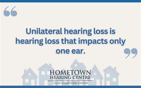 Understanding Unilateral Hearing Loss What It Is And What It Means For You