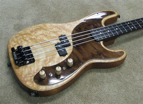 P Bass With Mahogany Body