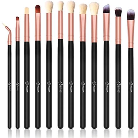 Bestope Eye Makeup Brushes Set 12 Pieces Professional Cosmetics Brush