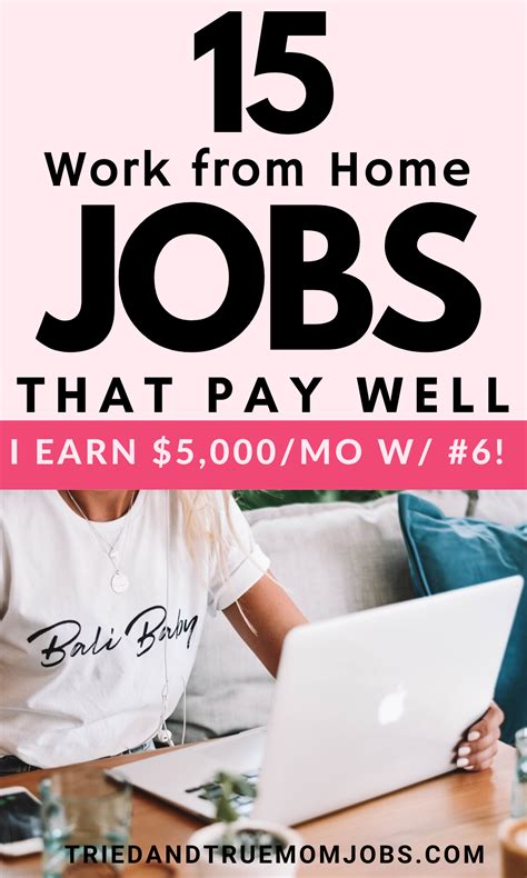 15 Real Work From Home Jobs In 2020 That Pay Well All Tried And Tested In 2020 Work From Home