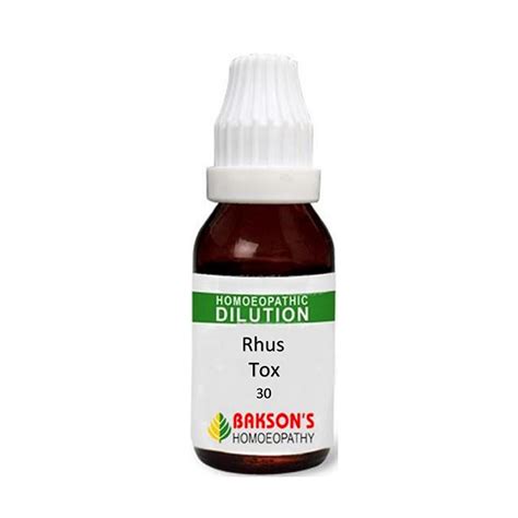 Buy Bakson S Rhus Tox Ch Liquid Ml Online At Discounted Price