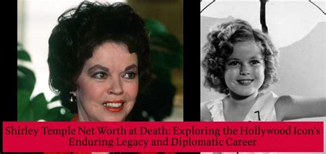 Shirley Temple Net Worth At Death Exploring The Hollywood Icons