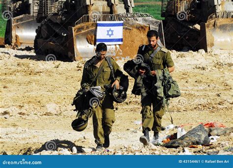 Soldati Israeliani IDF Esercito Militare Israeliano Fotografia