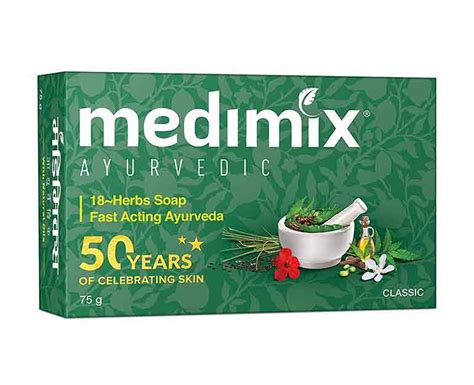 Medimix Ayurvedic Classic 18 Herbs Soap 125gm Nalans Store