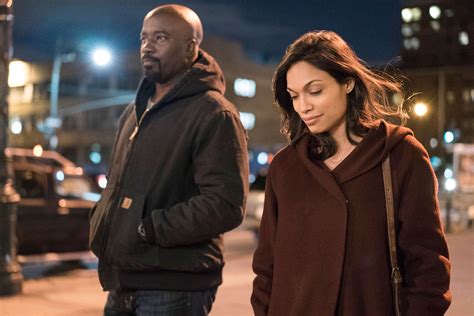 Celebrity Rosario Dawson Scene Luke Cage Telegraph