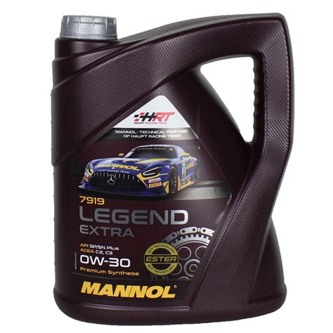 Mannol 0W30 5 L Liter Legend Extra Motoröl ACEA C2/C3 MB 229.51 WSS ...