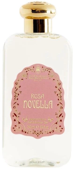 Santa Maria Novella Rosa Novella Bath Shower Gel Makeup Jp