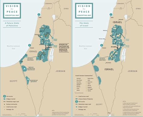 REVEALED: Trump's 'deal of the century' map for a future Palestine