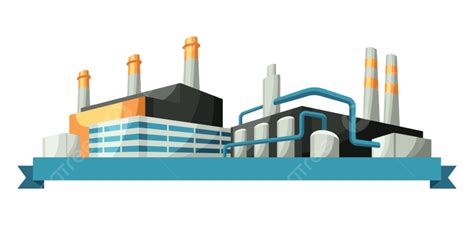 Factory Building Clipart Transparent Png Hd Illustration With