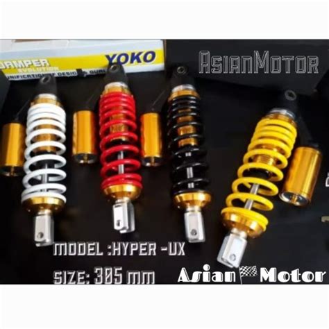 Jual ShockBreaker YOKO Tabung 305mm Matic Shock YOKO Mio Beat Fino