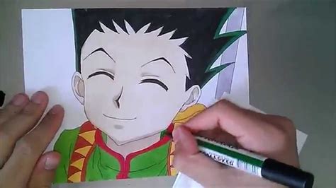 How To Draw Gon From HUNTER X HUNTER YouTube