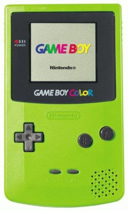 Nintendo Gameboy Color Colour All Colours