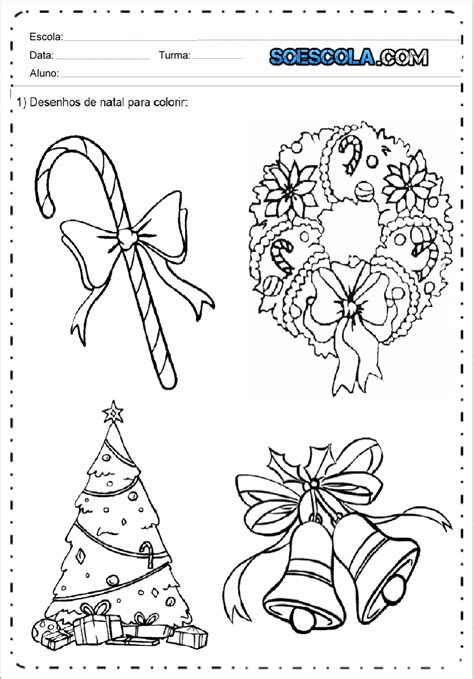 Desenhos De Natal Para Colorir E Imprimir Images