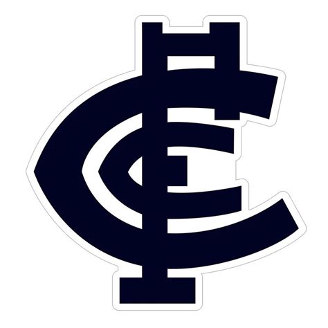 Carlton Blues Logo Decal Sticker - OzSportsDirect