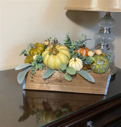 Thanksgiving Centerpiece. Fall Decor. Harvest. Fall. Pumpkin | Etsy