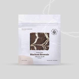 The Cookie Factory 1000mg Blackout Brownie Budselection