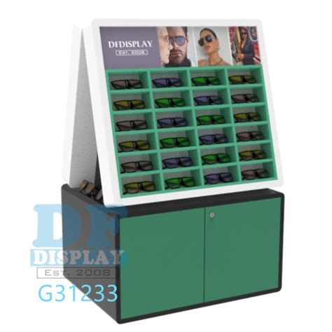 Custom Floor Standing Optical Display Stand Eyewear Sunglass Optical