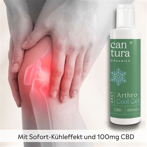 CBD GEL COOL Das ARTHRO AKUT GEL von CANTURA als CBD Kühl Gel bei