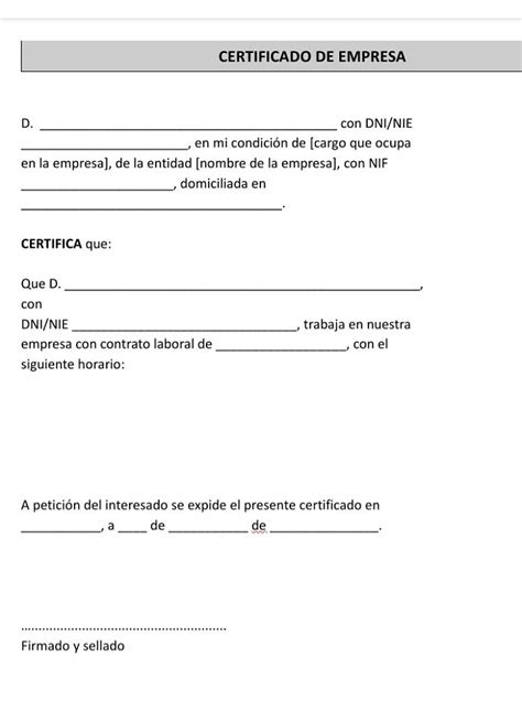 Certificado De Empresa Que Es