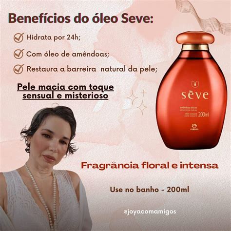 Óleo Corporal Sève Natura Comunidade de Aprendizagem Natura e Avon