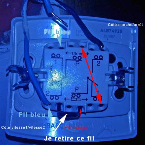 Branchement Lectrique Brancher Interrrupteur Vmc Vitesses