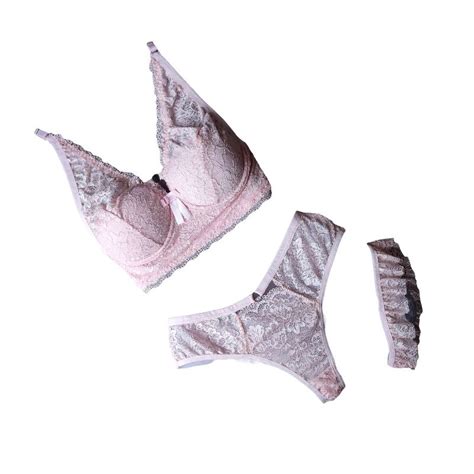 Conjunto Lingerie De Luxo Sensual Rendado Calcinha Tanga C La O De Perna Shopee Brasil