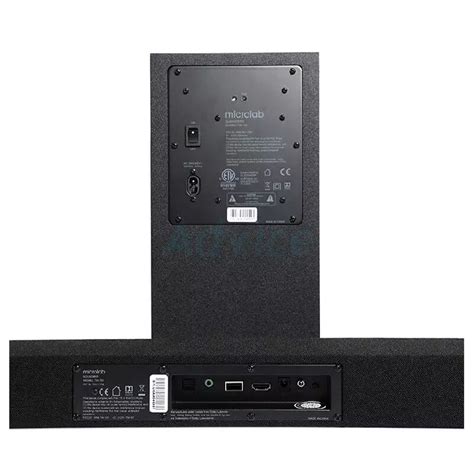 ลำโพง Microlab TM100 Soundbar + Subwoofer แบบไร้สาย วางแยกกั