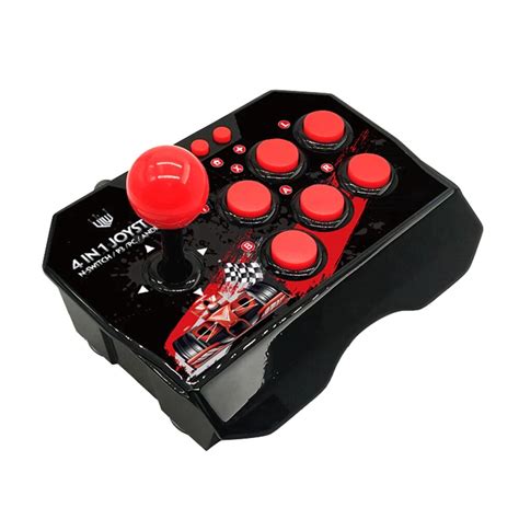 Controle Arcade USB Fightstick 4 Em 1 Infanto Games