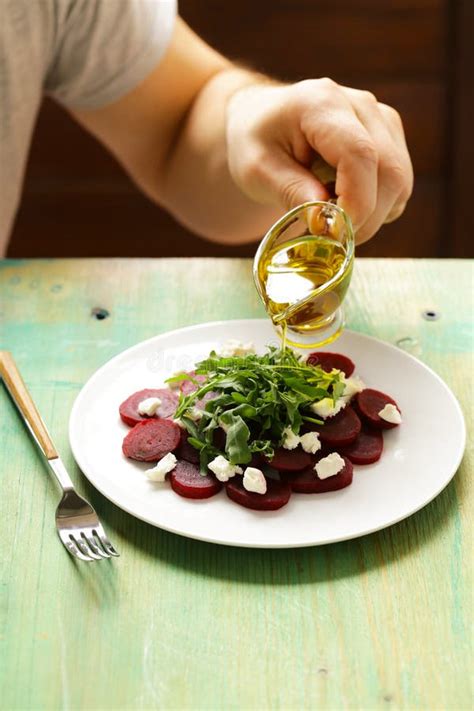 Salad of beets stock photo. Image of food, prepared, eating - 16745554