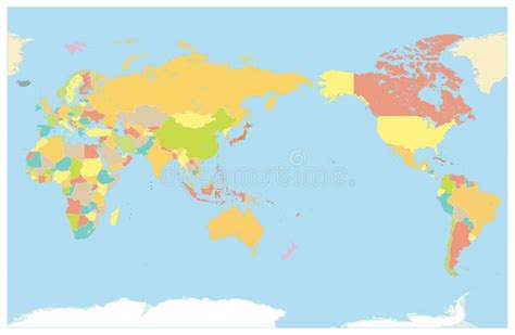 Colored World Map No Text Stock Illustrations 30 Colored World Map No Text Stock Illustrations