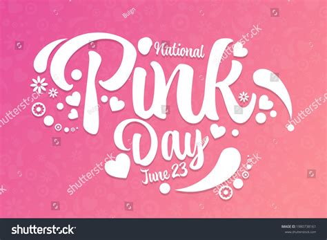 36 037 National Pink Day Images Stock Photos 3D Objects Vectors