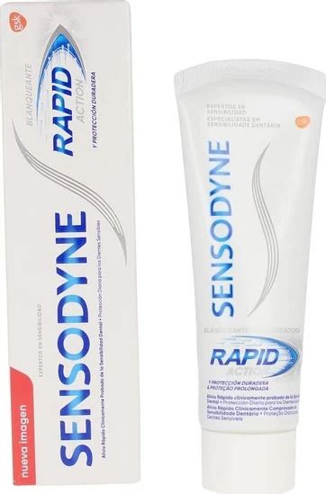 Sensodyne Rapid Action Whitening Οδοντόκρεμα για Λεύκανση 75ml