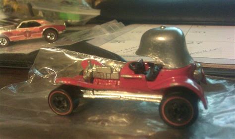 Red Baron 1969 Hot Wheels Toy Car Red