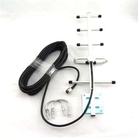 Купить 824-960 МГц 5 единиц 9dbi yagi антенна с кабелем 10 м для gsm ...