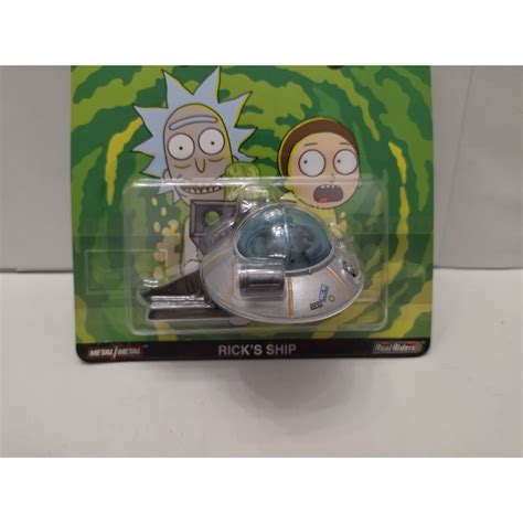 Ricks Ship Rick Morty Hot Wheels Premium Bcn Stock Cars