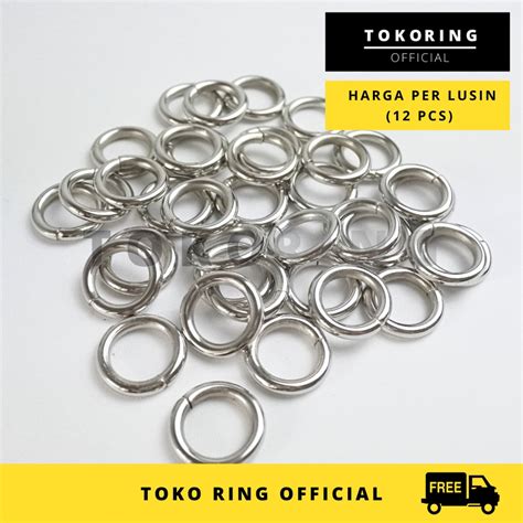 Jual Ring Bulat Cm Tebal Mm Nikel Toko Ring Official Harga