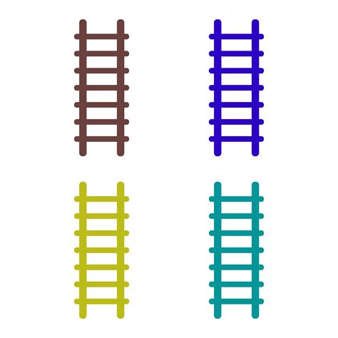 Ladder illustrated on a white background 3336726 Vector Art at Vecteezy