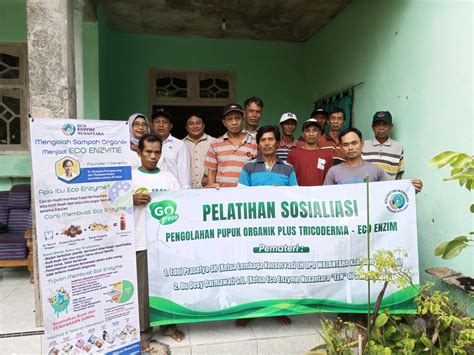 Sosialisasi Pengolahan Pupuk Organik Plus TRICODERMA Dan ECO ENZYME