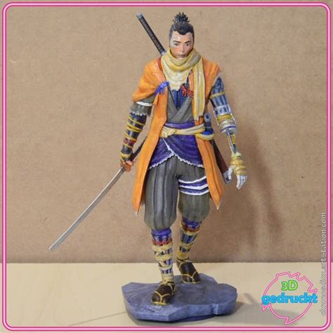 ArtStation - Sekiro 3d printed fanart figure