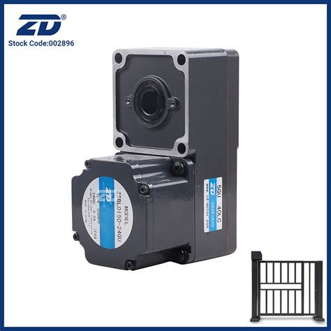 ZD High Torque BLDC Brushless DC Gearmotor With L Type Gearbox For