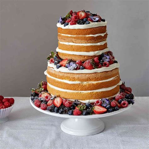Naked Berry Chiffon Cake Recipe