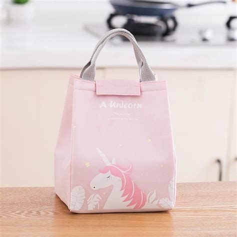 Lunch Box Sac D Jeuner Licorne De Dessin Anim Pour Enfants Sac