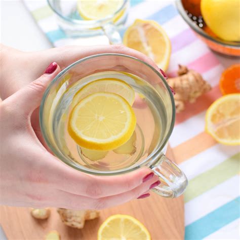 Honey Ginger Warm Lemon Water Recipe Benefits Emily Kyle Ms Rdn