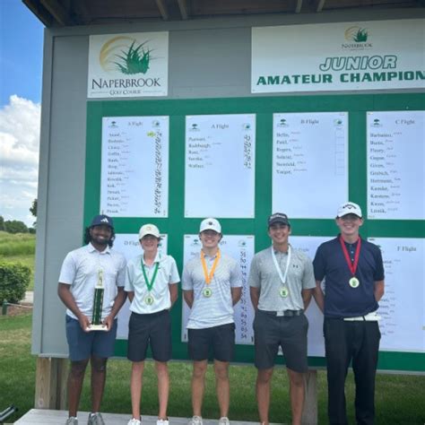 Naperville Junior Amateur Championship Hosted At Naperbrook Golf Course