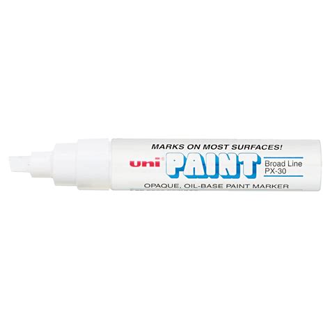 Sanford Uni Paint Marker White Broad