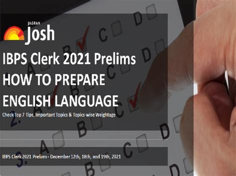 Ibps Clerk Prelims How To Prepare For English Language